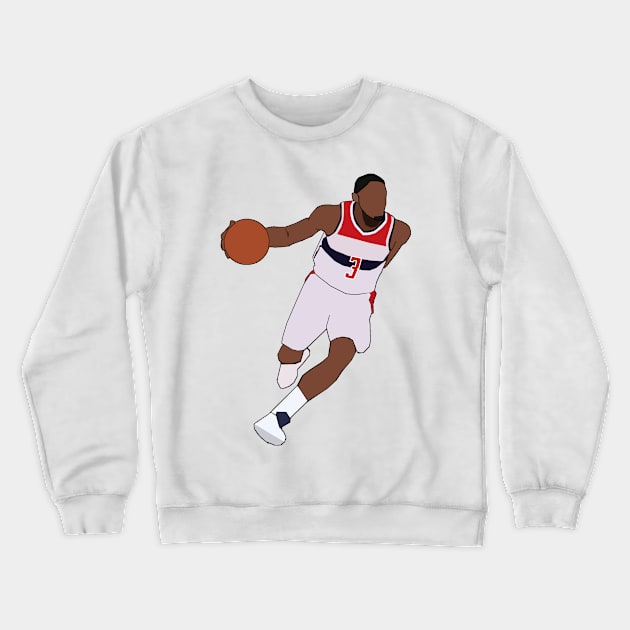 Bradley Beal - Washington Wizards Crewneck Sweatshirt by xavierjfong